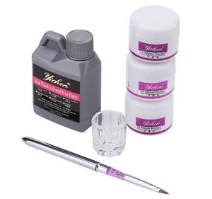 Kit di strumenti portatili per nail art Set piatto per penna Dap liquido acrilico in polvere di cristallo7930371