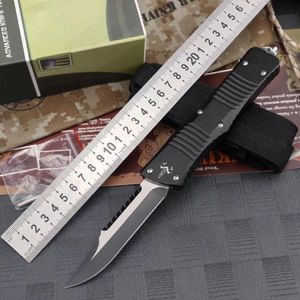 UT-COMBAT INTER-EPPERTOR DUBBEL ACTION AUTO KNIVER D2 BLADE T6-AVIATION ALUMINIUM HANDT Taktisk jaktläger Självförsvar Pocket Knife EDC Tools