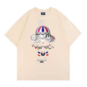 T-shirt dos homens Designer de alta qualidade Kith Camiseta Homens Tops Mulheres Casual Mangas Curtas SESAME STREET Tee Vintage Moda Roupas Tees Outwear Tee Top Oversize Homem Shorts