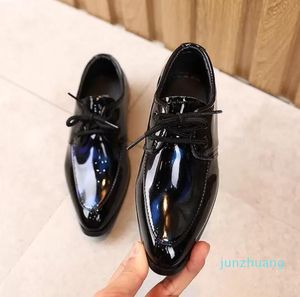 Uomo Oxford stampa scarpe eleganti stile classico pelle scamosciata 66 marrone caffè allacciatura moda formale