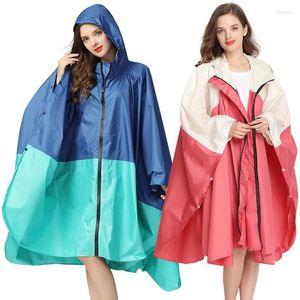 Raincoats Fashion Women Lightweight Breathable Poncho Ladies Waterproof Long Raincoat Adults Outdoor Hiking Cloak Rainwear