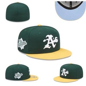 42 kolory Mens Baseball dopasowane czapki Brown SD Sport Full Close Designer Caps Black Color New York Cap Chapeau zszyte jak Lettter Love Hustle La OC28-03