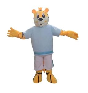 2024 Factoryczna fabryka Animal Tiger Mascot Costume Fancy Dress Birthday Party Świąteczny garnitur Karnawał