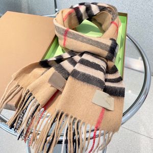 Designer scarf Brand cashmere scarf Winter men and women long scarf fashion classic large plaid cape