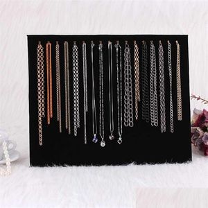 Jewelry Stand 17 Hooks Jewelry Fashion Organizer Display Stand Necklace Dangling Pendant Chain Rack Joyeros Organizador De Joyas 21110 Dhs03