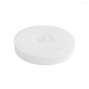 Luci notturne Sensore di movimento PIR LED Lampada dimmerabile ricaricabile tramite USB per armadio wireless per armadio - Bianco