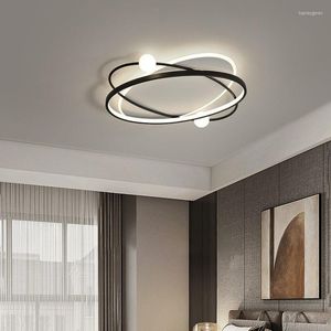 Ceiling Lights Nordic Led Chandelier Modern Golden Round Light For The Kitchen Living Room Bedroom Children's Indoor