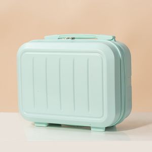 Suitcases 2023 suitcase 13 inch cosmetic box fashion girls portable mini storage small travel 230404