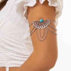 Bangle europeia e americana Summer Beach Holiday Tassel Arm Bracelet