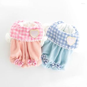 Abbigliamento per cani Cappotto invernale per animali domestici Giacca per gatti Cucciolo per cagnolino Costume piccolo Vestito Indumento Yorkie Pomerania Barboncino maltese Bichon Vestiti