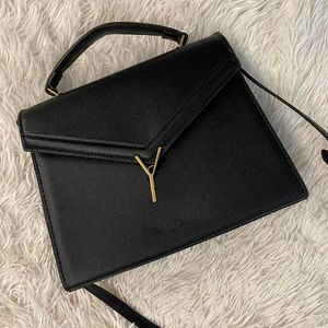 Famous Womens Designer Shoulder Bags Luxury Monochrome Evening Bags Top Sale Fashion Leather Bag Black Lady Purse Handbag Crossbody Bag