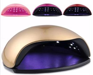 Secadores de unhas 48W UV Lâmpada Polonês Secador Máquina Manicure LED Secagem de Luz para Gel Cura Art Tools9882138