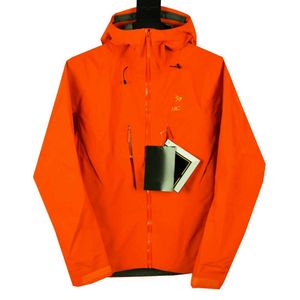 Designer Jacket Windproof Waterproof Hooded Sweatshirt Men Women Soft shell Arc Windbreaker Outdoor Sportswear Embroidered Logo Cardigan Coat