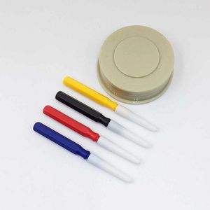 Titta på reparationssatser 4st Lubricant Precision Oil Pin Pen Needle Lubricator Används för att rengöra små delar av klockverktyget