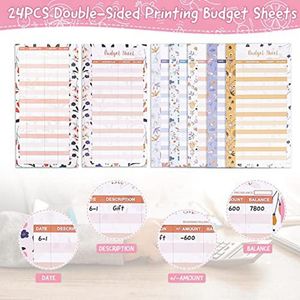 Gift Wrap 24Pcs Expense Budget Sheet Can Be Used As A For A6 Binder An Tracker Cash Envelope WalletGift