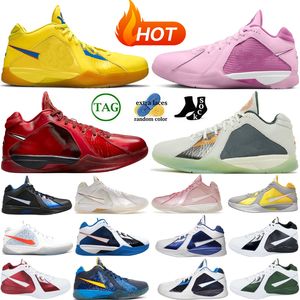 KD 3 3S JUL PULPLE ALL-STAR Lätt pengar OKC BORT VIT METALLISK GULLT Tante Pearl Wolf Grey Del Sol Scoring Title Home TB Royal Black Red Ea Sports Basketball Shoes