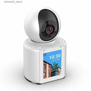 Babyphone 2MP 1080P V360Pro APP 2,8 Zoll IPS Bildschirm Video Telefon PTZ IP Dome Kamera AI Humanoiden Erkennung Home Security Baby Monitor Q231104