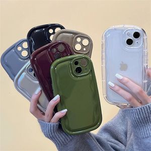 Phone Case Cute Solid 2023 Soap Lens Protector for iPhone 14 11 13 12 Pro Max Japan Soft TPU Back Shock Cover 231104