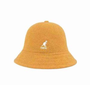 Ball Caps Kangaroo Kangol Fisherman Hat Hat Hat Sunier Recreen Recument Deallo Materiale 3 Dimensioni 13 Colori giapponese In Super Fire Cappello AA220312 916