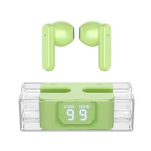 New E90 Earbuds In Ear Stereo Earphones Noise Cancelling Bluetooth Headphone TWS Wireless Sports earphone with transparent digital display SP28