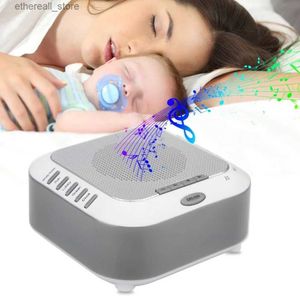 Monitores para bebés Ruido blanco para niños Lluvia natural Luz nocturna Máquina de sonido para dormir Relajación para bebés Q231104