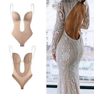 Women's Shapers Compressed Skin-touching BuLifter Reductive Strip Bodysuit Underwear For Inside Wear