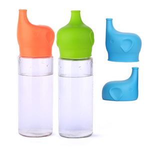Drinkware Lid Wine pourer wine stopper silicone creative elephant design non-toxic bottle cap decanter tool kitchen Other Bar Products