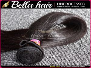 Virgin Hair Bundle Deals Malaysisches seidig glattes Haar Bundles Extensions Double Weft Natural Color 9A 1024 Zoll 1PC9242638