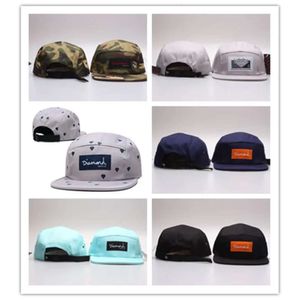 Qqq8Diamonds Бейсбольные кепки Supply Co. 5 Panel Camo 1998 Life Dmnd Strapback Flower Hiphop Спортивные шляпы Snapback Chapeu De Sol Swag Мужчины Женщины