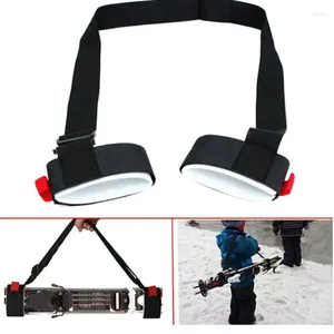 Outdoor Bags Snowboard Strap Adjustable Ski Pole Carrier Shoulder Snow Board Carry For Sports Skiing Accessories