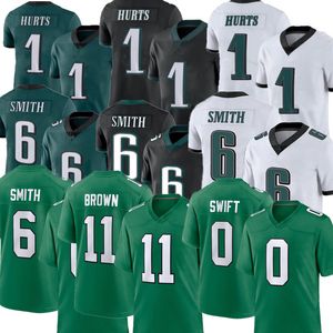 Cooper Dejean Jersey Jeremiah Trotter Jr. Quinyon Mitchell Jake Elliott Saquon Barkley AJ Brown Devonta Smith Jalen Hurts Jason Kelce Bryce Huff Maglie da calcio