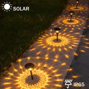 Gräsmattor 1/2/4/6st Solar Outdoor Lights Garden Decorative Lawn Light Waterproof Summar Courtyard Path Landscape Solar Garden Lawn Light P230406