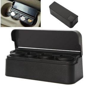 Car Organizer Storage Case Coin Box Holder Orginazer Dashboard Armrest Mounting Plastic Off Road 4x4 Truck SUV RV MPV Auto Accessories