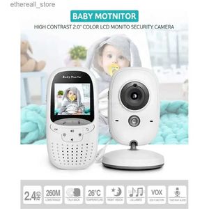 Baby Monitors 2-way Talk Back Wireless Surveillance Cameras Portable Baby Monitor Little Kids Caregiver Auto Night Vision USB Charging Camera Q231104