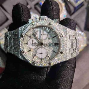 77LW WATCH WATTHWATCH 2024 MOSANG Stone Diamond Watch Contactization يمكن أن يمر TT من MANS MANTER MOVINECATION MOVIENCIATICATION WATCH J230606