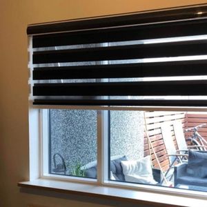 Жалюзи хорошего качества Zebra Roller Shades для американского рынка канадского рынка 230403