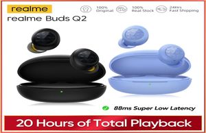 realme Buds Q2 TWS Wireless Headphones Bluetooth 50 Earphones Touch Control 20 Hours of Total Playback 88ms er Low Latency9778491