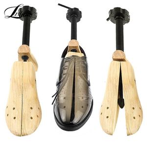 Shoe Parts Accessories 1PCS Stretcher s Tree Shaper Rack Unisex SML For Women Man Adjustable Wooden Pumps Boots Expander Trees Size 230404