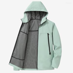 Giacche da uomo Giacca da motociclista Sport Outdoor Impermeabile Antivento Coppia Casual Asciugatura rapida Sottile Abbigliamento da donna Campeggio Escursionismo