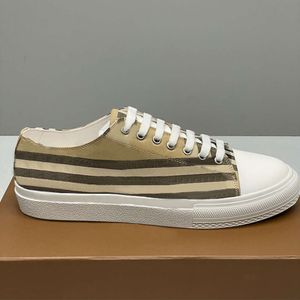 Designer casual sko retro randiga rutiga sneakers män klassiska gitterskor låga topp kvinnor duk sneakers med låda nr288