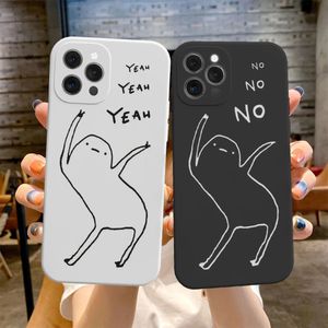 Phone Case Suitable for iPhone 14 13 12 11 Pro XS Max XR X 7 8 Plus SE 2020 Mini Funny Cartoon Soft Silicone Fundas Cover 231104