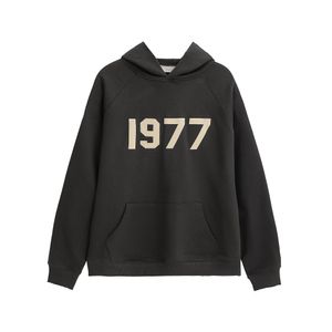 Designer essentialshoody 1977 letters printing hoodies luxury clothes Oversized Hoodie Hip Hop Streetwear Sweatshirt lovers fashion clothing hoodie US size: S XL