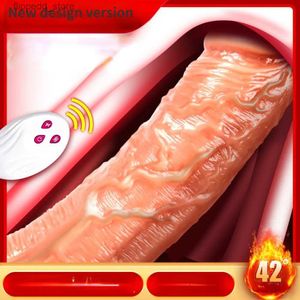 Andra massageartiklar som laddar Telesic Swing Warming Artificial Tongue Licking Penis Kvinnor Masturbation Vibrator Vuxen Sexprodukter Tillverkare Q231104