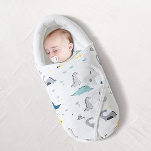 Schlafsäcke Born Baby Bag UltraSoft Dicke Warme Decke Reine Baumwolle Säuglingsjungen Mädchen Kleidung Nursery Wrap Swaddle Bebe 230404