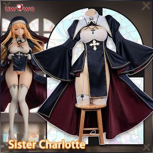 Costume a tema Disponibile UWWO NSFW 18Personaggio originale Personaggio Charlotte Vibrastar sorella di ruolo suora costume Costume di Halloween 230404