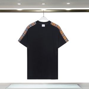 Mens Designer T Shirt V Logo Friends Letter Print Tees Big V Men Short Sleeve Hip Hop Style Black White Orange T-shirts Tees Size S-3XL W82