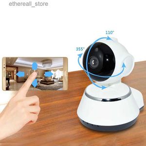 Baby Monitors V380 HD 720p Mini IP Camera WiFi Wireless P2P Security Surveillance Camera Night Vision IR Baby Monitor Motion Detection Alarm Q231104