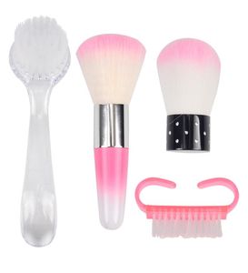 Nail Cleaning Brush File Nail Art Tools Manicure Pedicure Soft Remove Dust Small Angle Clean Brush For Nail Care Tool RRA13184305502