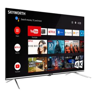 Topp TV 32/43/50/55/65 75original LED Smart TV 50 55 65 tum Android TV Support 4K HDR för hemanvändning tv