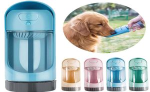 Alimentatore portatile per bottiglie d'acqua per cani da compagnia 1PC per cani di piccola taglia Prodotto per animali domestici Ciotola per bevitori da viaggio Distributore d'acqua per animali domestici all'aperto1462080